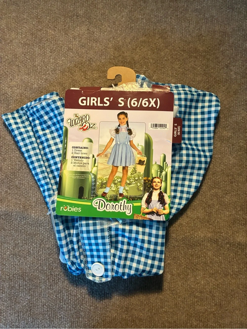 Rubies The Wizard of Oz Dorothy Costume Dress